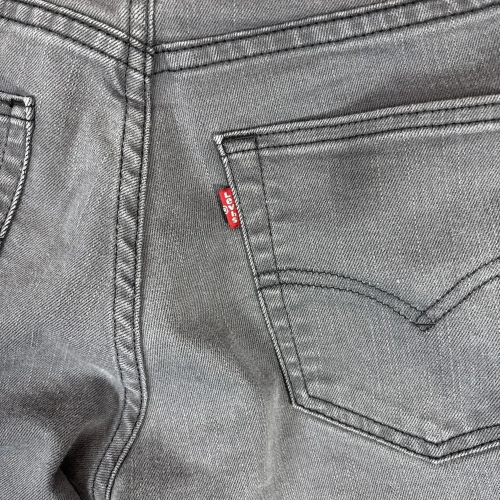 Levi's Men's Gray 511 Slim Fit‎ Straight Leg Denim Jeans - 31x32